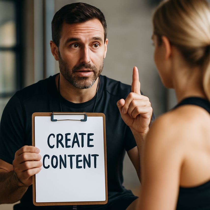 I need guidance coach to create content